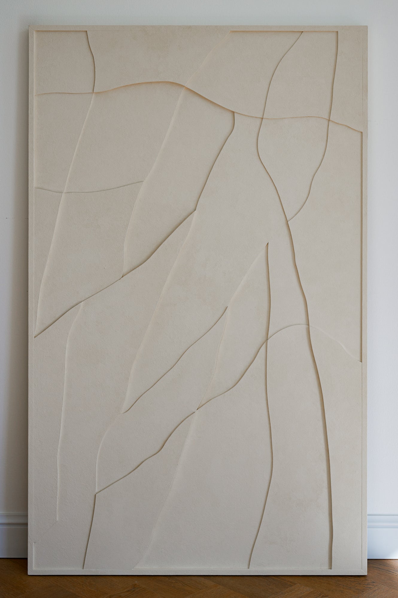 Beige Velvet - Textured Wall Art