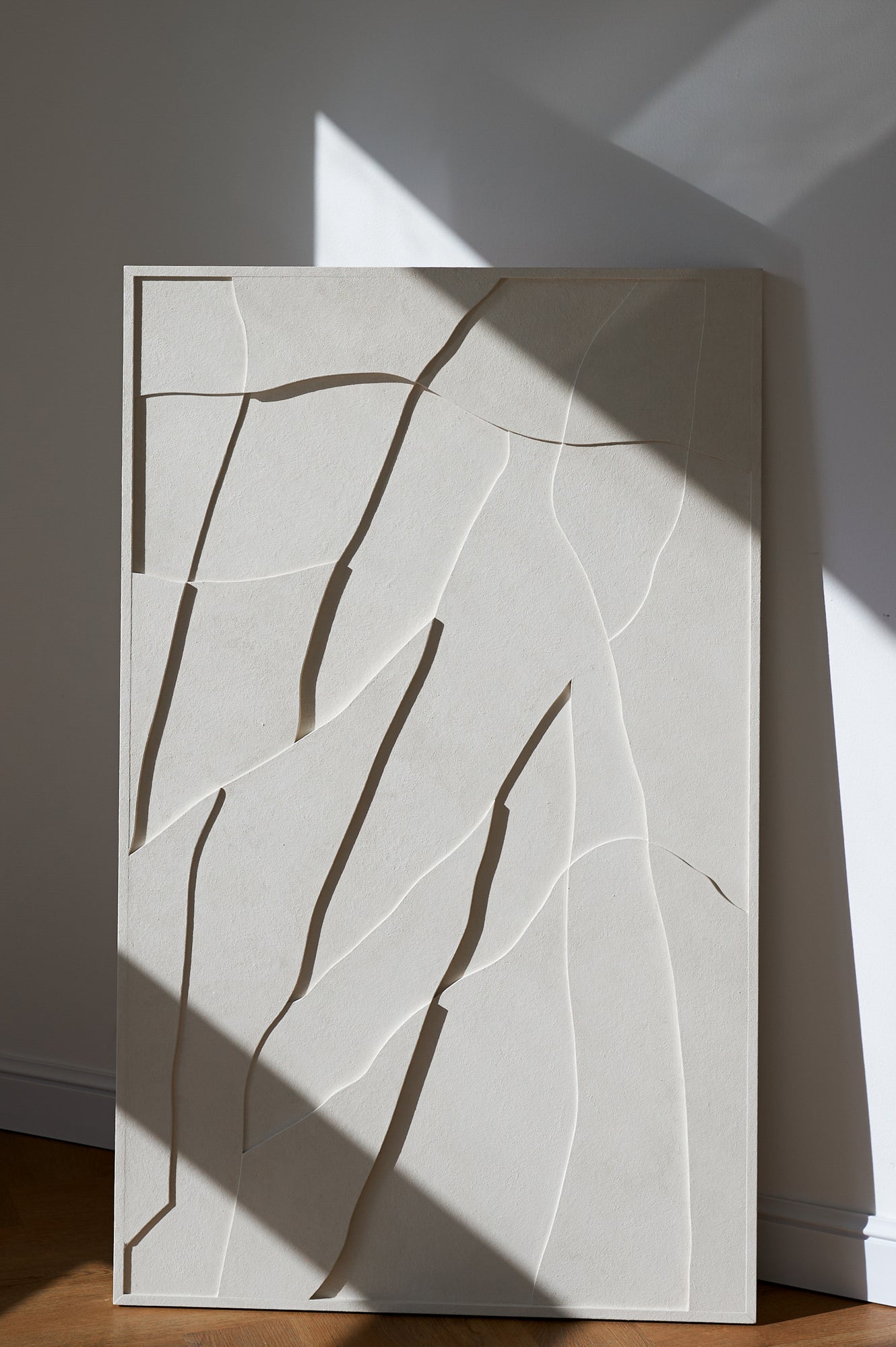 Beige Velvet - Textured Wall Art