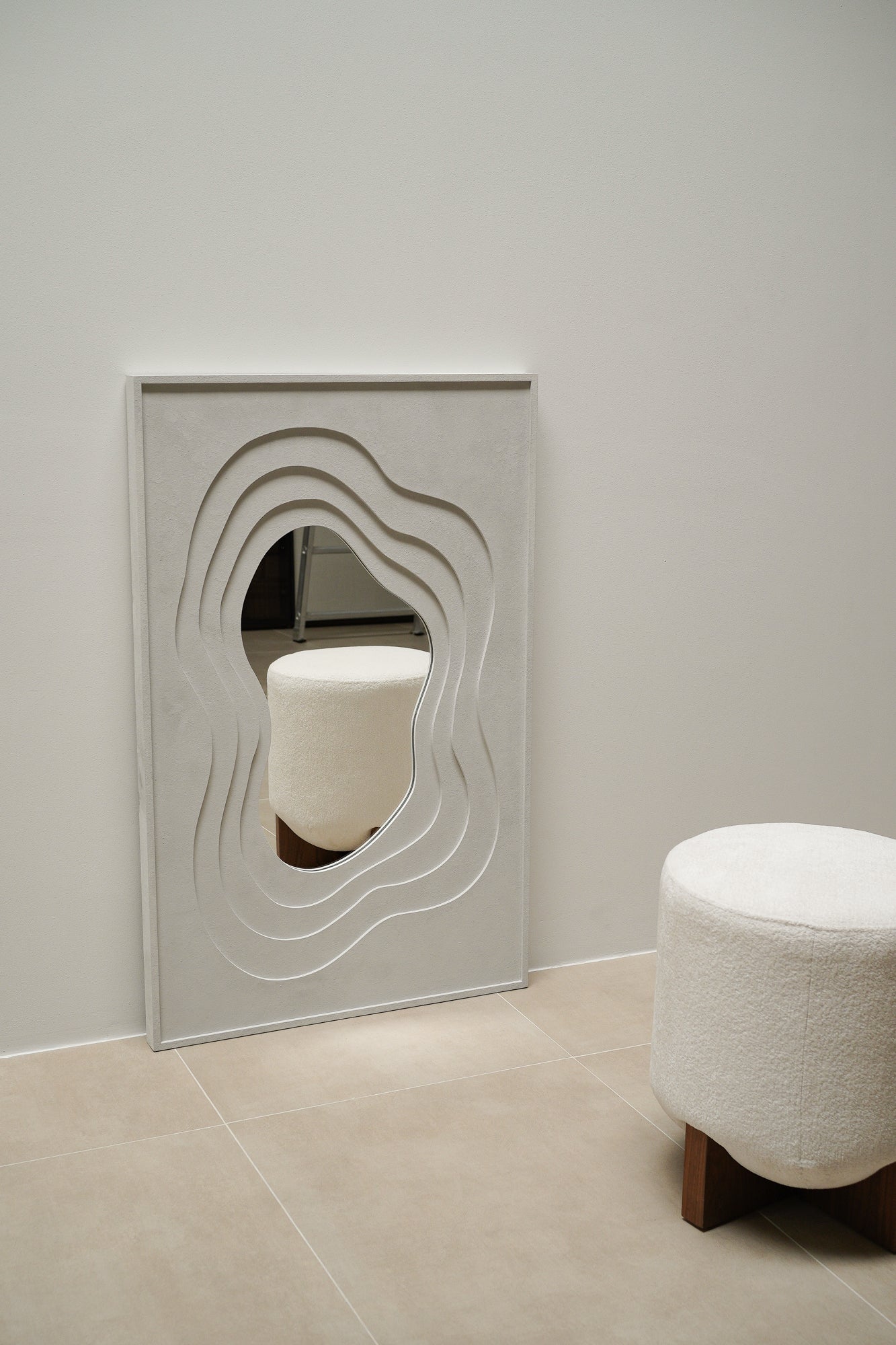 Essence Mirror - Textured Interior Wall Art with Integrated Mirror