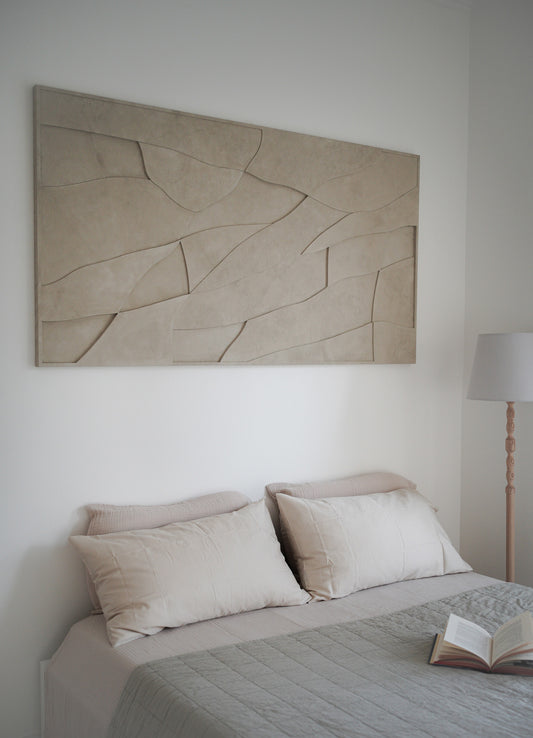Camel Velvet - Textured Interior Wall Art