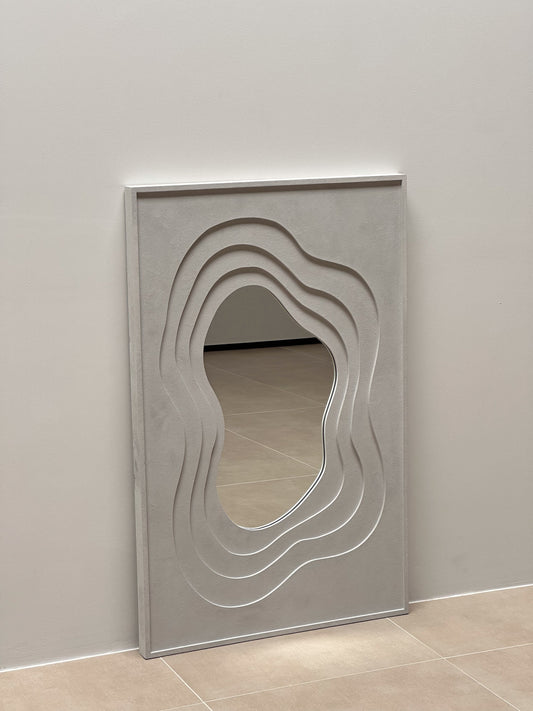 Essence Mirror - Textured Interior Wall Art with Integrated Mirror