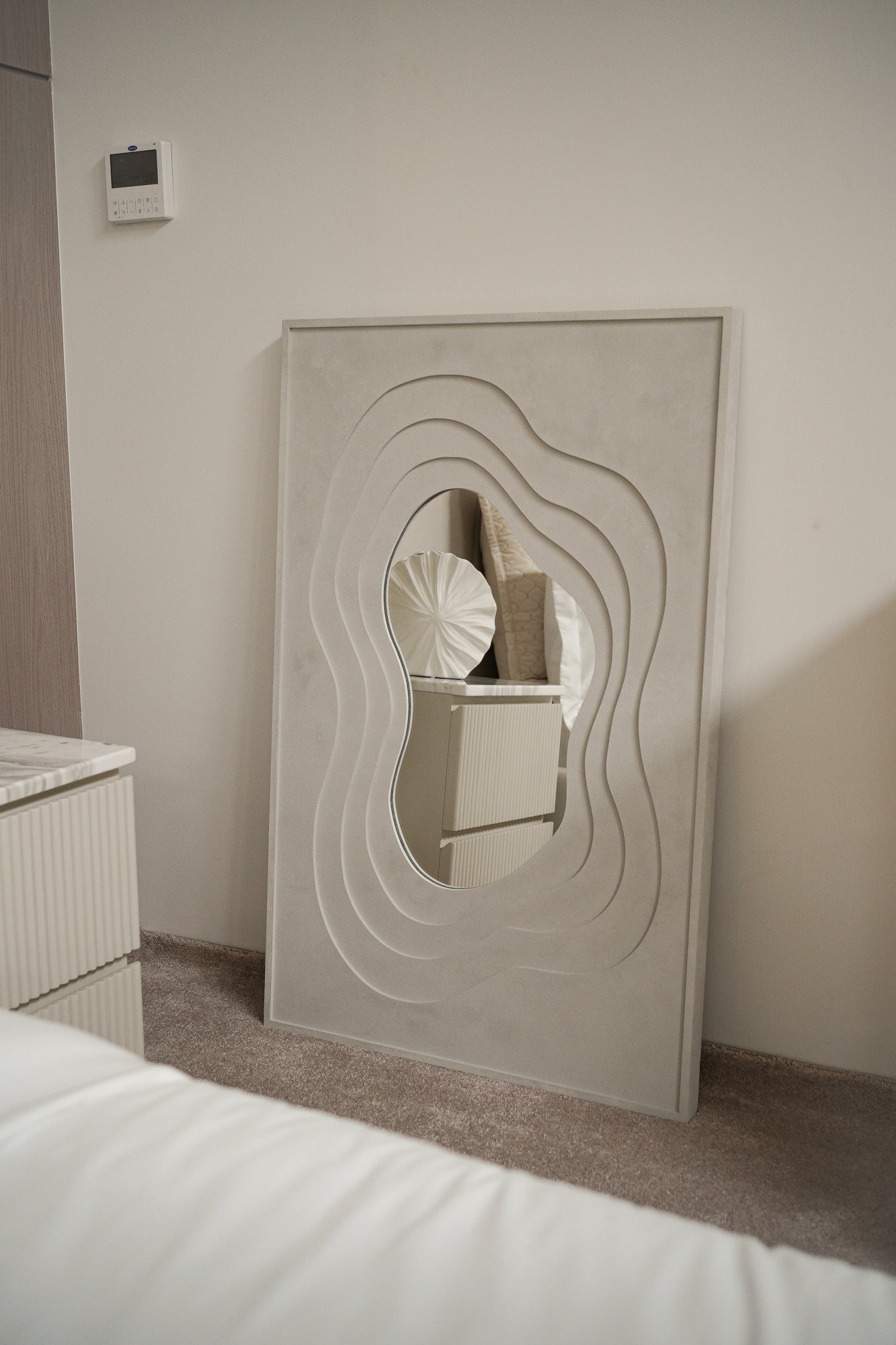 Essence Mirror - Textured Interior Wall Art with Integrated Mirror